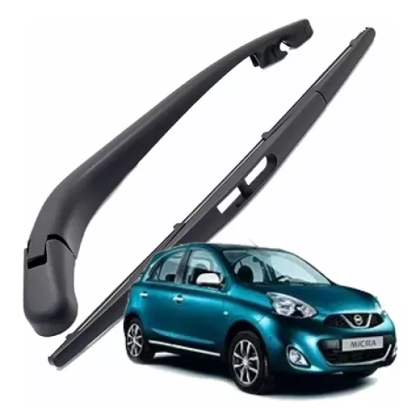 Plumilla Y Brazo Trasera Nissan March (12¨) Para Nissan March